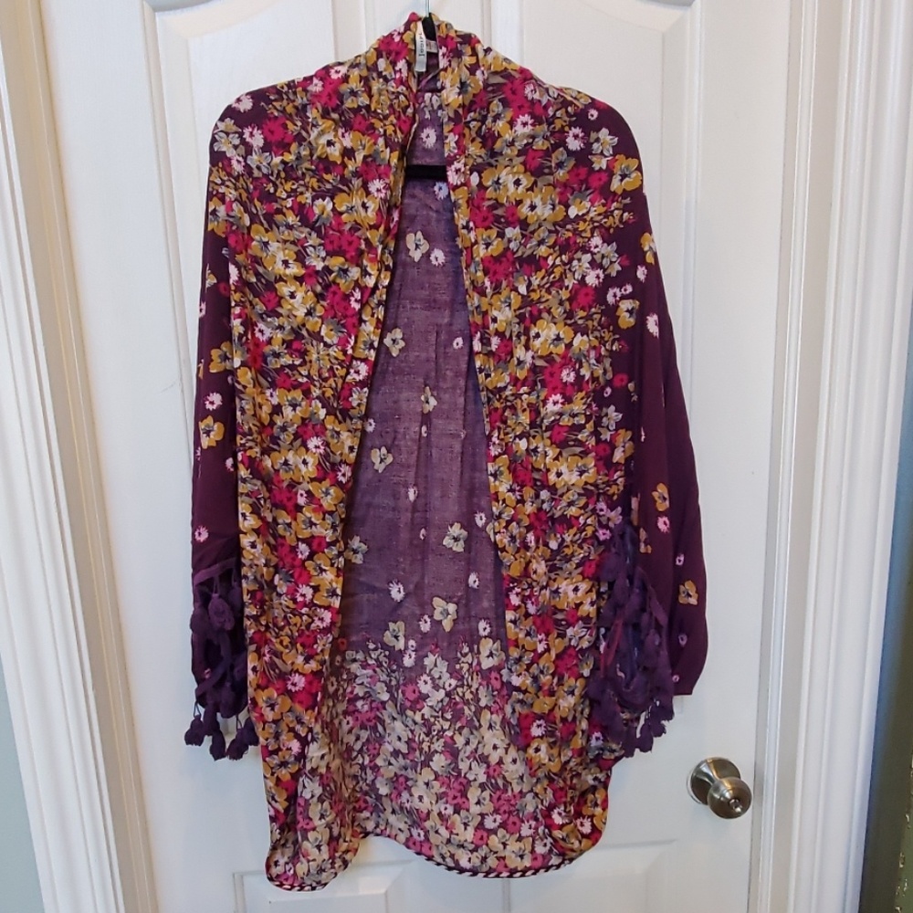 Floral kimono